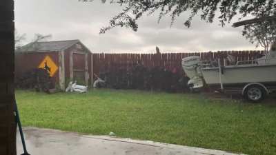 Backyard rain is always the best for introspection