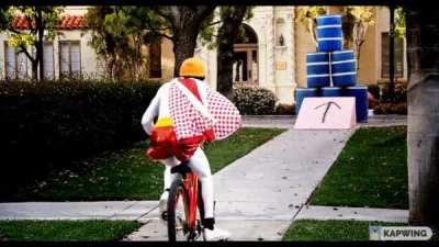 Jumping this ramp in Jackass 4