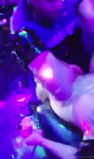 CMNF Groom-to-be fingers stripper pussy
