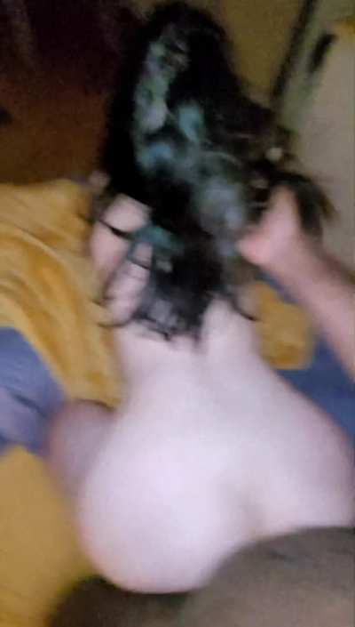 love when I pull her hair