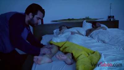 Sneaky Son Slides Inside Sleeping StepMom