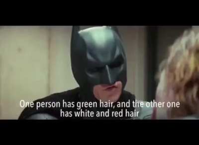 Batman and joker
