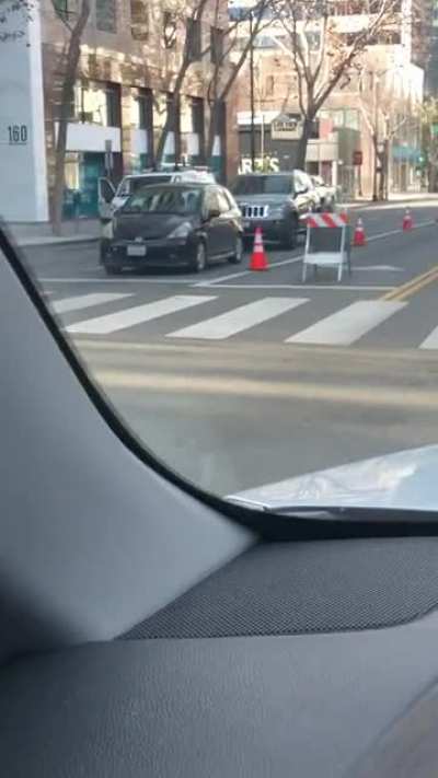 HMF while I hold up traffic