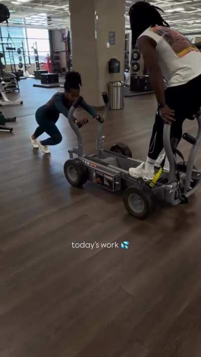 Today's workout