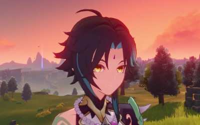he looks at u ;o;