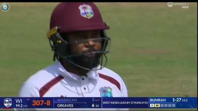 Bumrah to Warrican