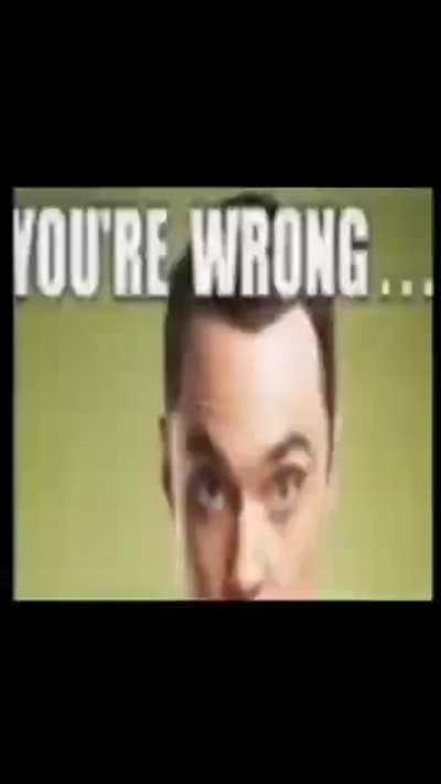 You&rsquo;re wrong