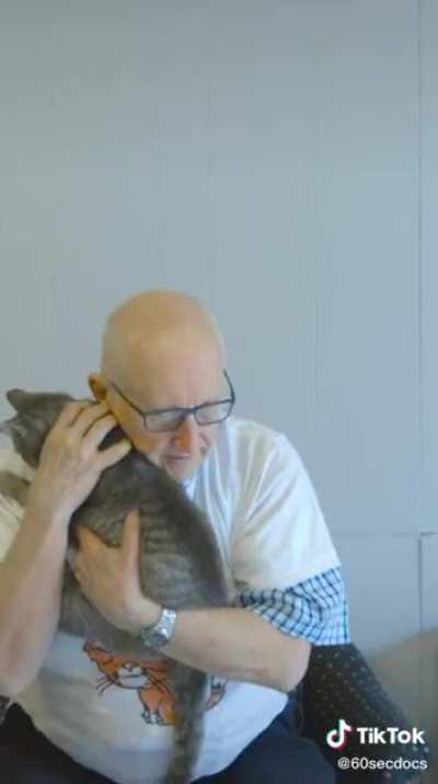 Some dance with wolves...others nap with cats