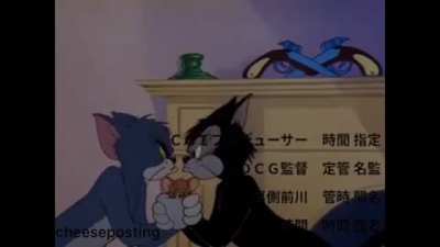 My war feat Tom and jerry I don&rsquo;t own this original credit @tandjcheeseposting on Instagram