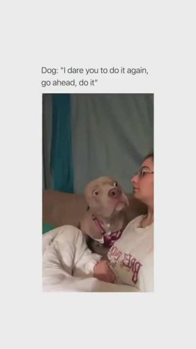 "Test me bitch"