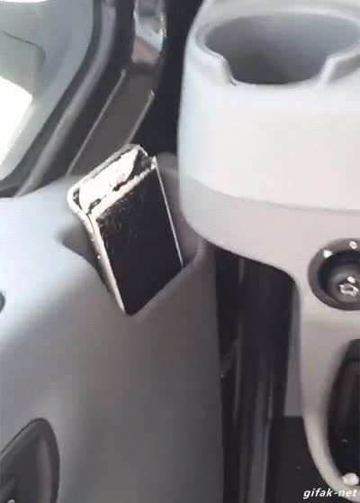 When it wasn't a phone holder after all...
