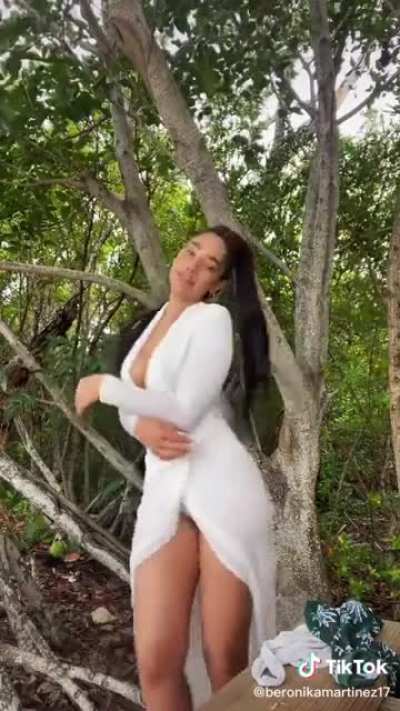 Even with the dress on it's better