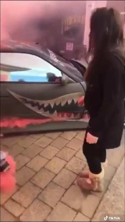 Gender reveal gone wrong