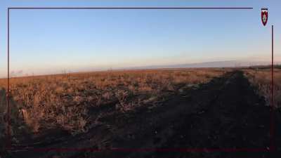 A Ukrainian soldier stepped on a land mine. Comrades evacuated him under heavy artillery fire. 