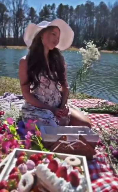 The video