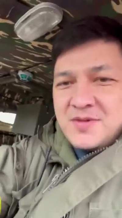 "Good day, we're from Ukraine". Vitaliy Kim, the Governor of Mykolaiv Oblast, records a video from a freshly captured Russian Tiger-M IMV which is being reused by UA forces. The guy is currently mocking the Russians left and right