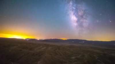 Stabilised camera shows earth&rsquo;s rotation