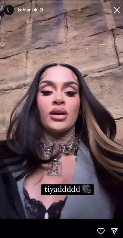 Kehlani IG story 30/01/2025