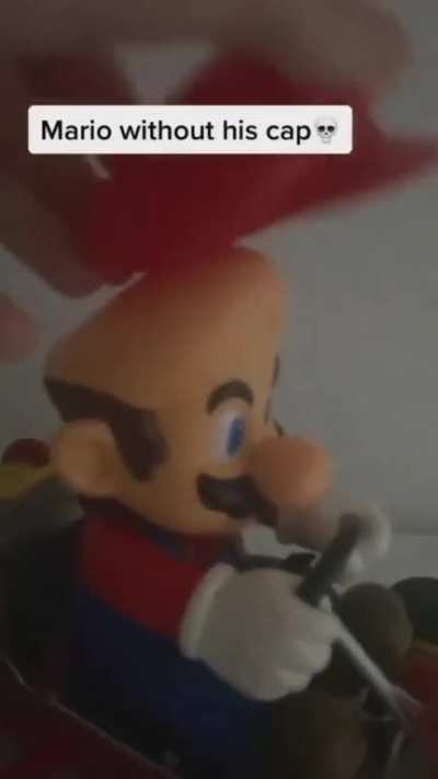 Mario hair reveal