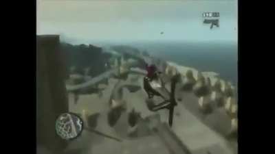 Porque chucha no pusieron paraca&iacute;das en gta4?