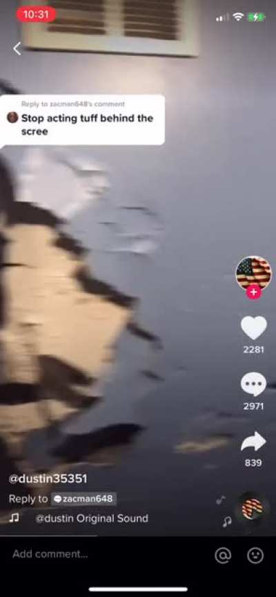 Beware, he fights walls.