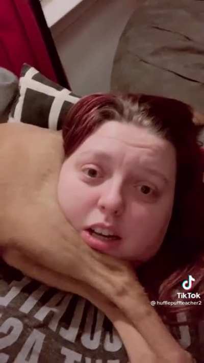 Perfectly cut fart and scream. Two for the price of one