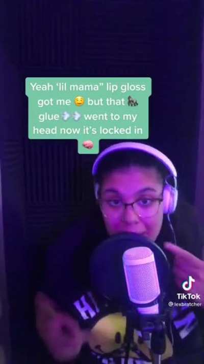 She spittin fire