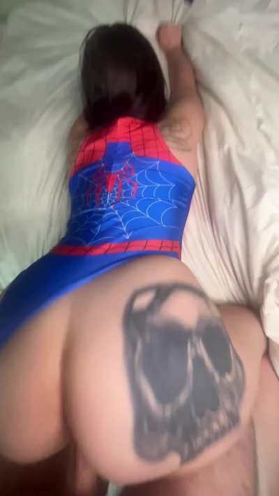 Spider woman had a side quest..