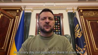 "Ukraine complements international sanctions mechanisms with its own sanctions. And we are working to ensure that the sanctions of our partners are extended to those against whom Ukraine has already made appropriate decisions." - President Zelenskyy's add