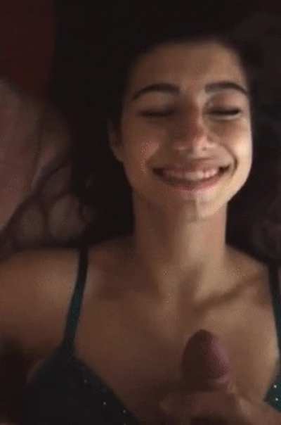 She can&acirc;t even hold back how much she loves cum