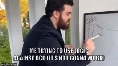 OCD doesn&rsquo;t care or rely on your logic 🤧