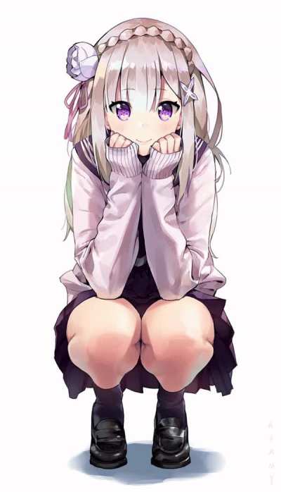 Emilia - Re:Zero (Sorry for having to repost it, finally perfected the loop)