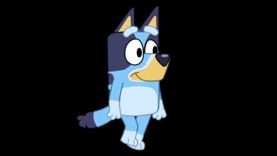 Bluey walk cycle test