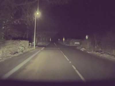 The closest call! Speeding across a give way at night&hellip;