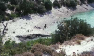 Laura Gemser - La belva dalla calda pelle (IT1982) (1/2) - waterfalls &amp;amp; lake