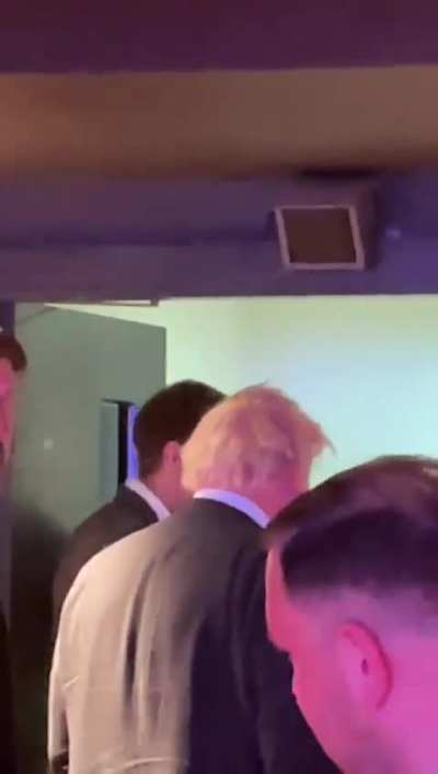 A man spotted Johnson at a Blippi gig in Oxford and didn&rsquo;t hold back. Johnson&rsquo;s security were said to have pushed the man after he called Johnson a disgrace.