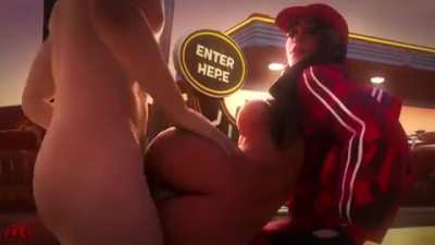 At the Pit Stop with Ruby (RexxArt) [Fortnite]