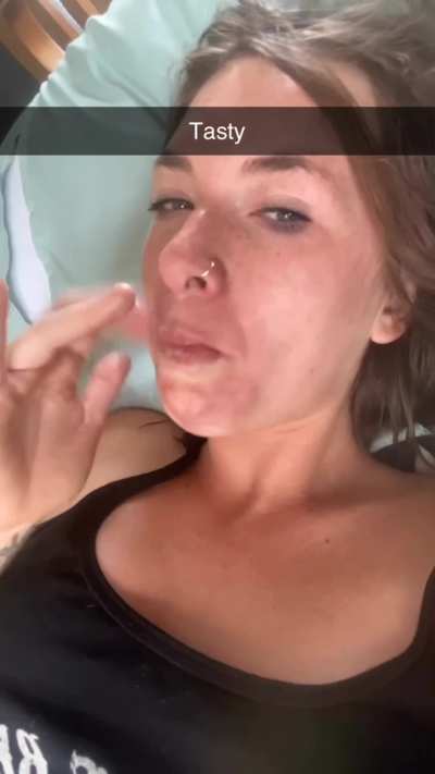 My tight lil pussy tastes so damn good