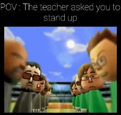 Except attendance