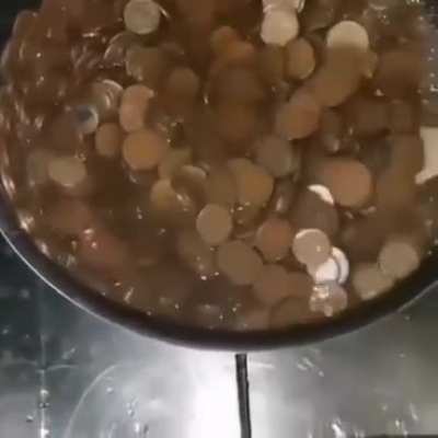 I love cooked pennies
