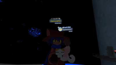 Catto Boi falls to his death and dies. (In VRChat)