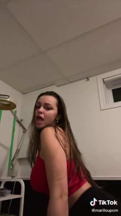 Busty cutie