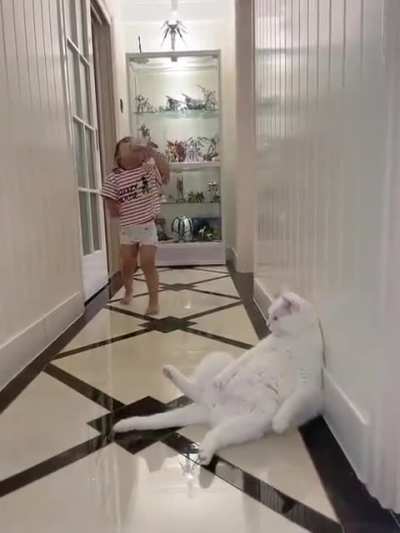 "Excuse me, please watch the tail..."