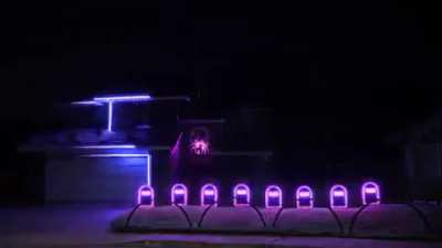 These incredible music-synced Halloween lights