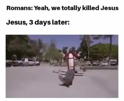 Skateboarding for our sins.