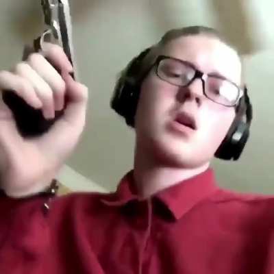 No trigger discipline&hellip;dude almost blew his head off