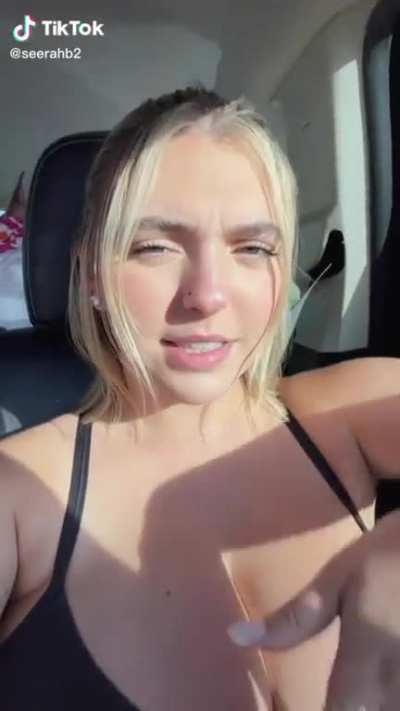 I swear those tits has doubled in size since last summer&hellip;.
