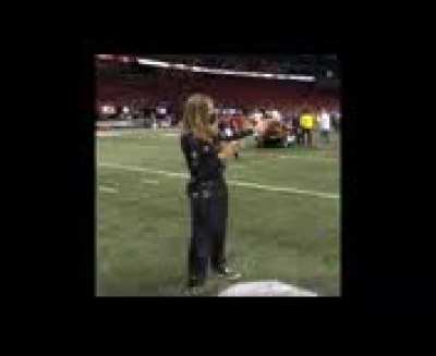 Jamie Erdahl at the SEC Championship game (12-19-20)