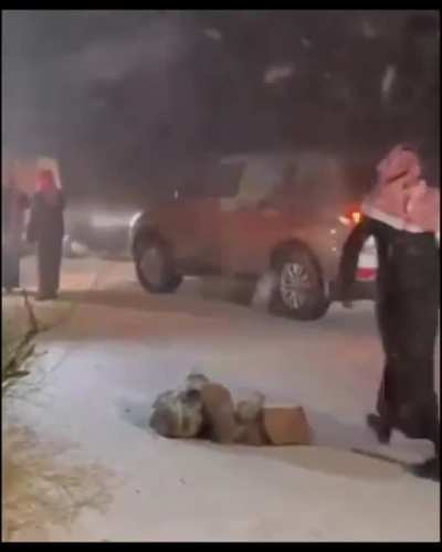 Snow Storm in Tabuk, Saudi Arabia Feb.21