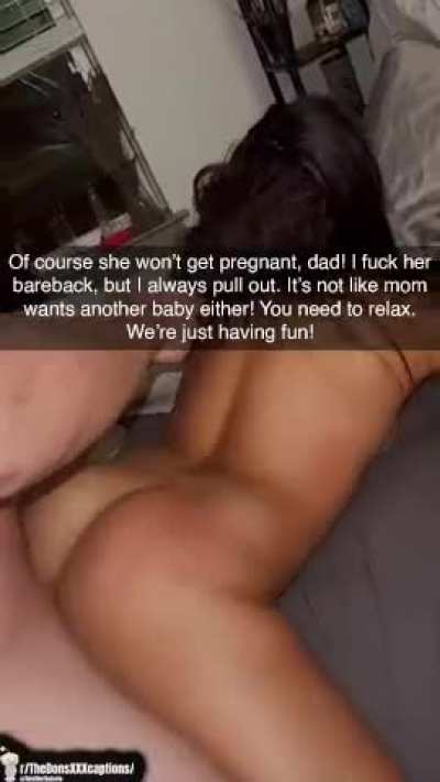 I had to calm down my dad after he understood I was mom&rsquo;s new bull